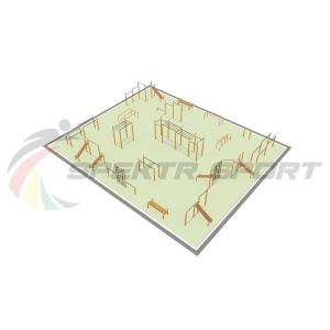 Купить Парковая площадка для Воркаут и WRK 3_76mm в Дмитровске 