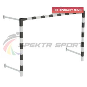 Купить Ворота мини-футбольные складные без сетки 2х3х0,5 м. (к-кт) в Дмитровске 