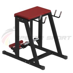 Купить Обратная гиперэкстензия Spektr Sport с отягощением (свободный вес) в Дмитровске 